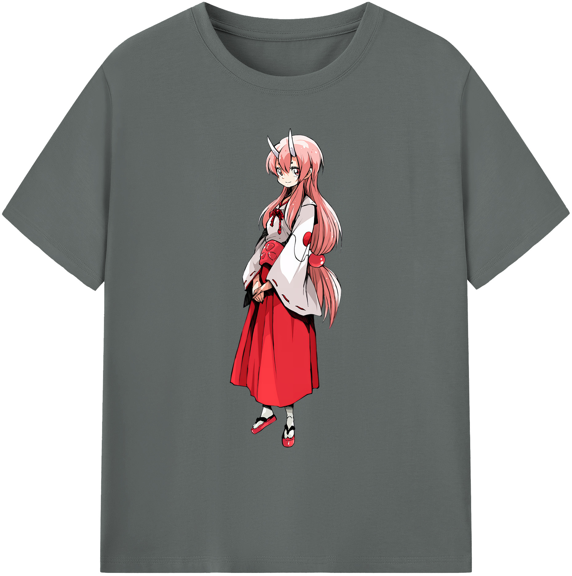 （画像用） 転スラ Regarding Reincarnated to Slime 綿100％ メンズ半袖Tシャツ｜肌触りやわらか＆通気性